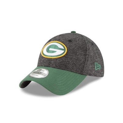Green Bay Packers Gorra | New Era NFL Tweed Turn 9twenty Adjustable Cap Mexico - Grises